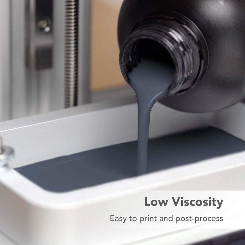 Phrozen Aqua Gray 8K 3D Printing Resin, Designed to Showcase Highly Detailed 3D Models & Works Best with 8K 3D LCD Printers (1KG) - Image 3